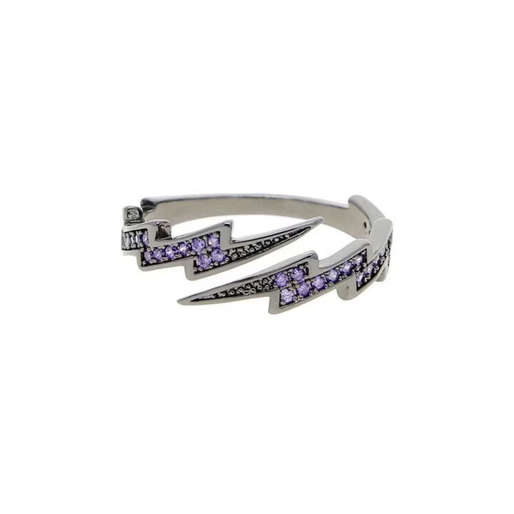 Lightning Ring in Silver