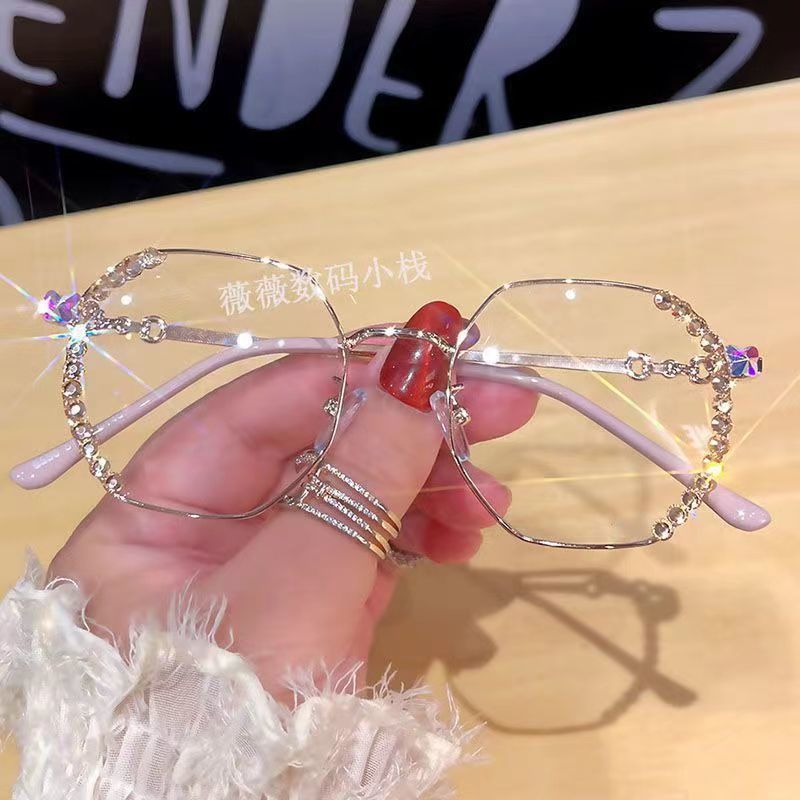 Rose Gold Fashion Glasses