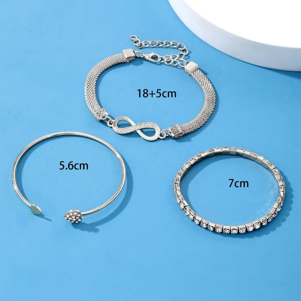 Heart Adjustable Set Bracelet – image 5