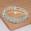 Crystal-Style Adjustable Bracelet