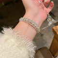 Crystal-Style Adjustable Bracelet