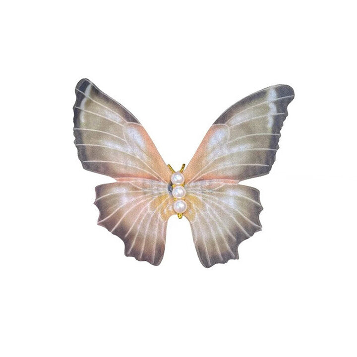 Pearl Butterfly Hair Clip