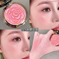 Rose Floral Shimmer Blush