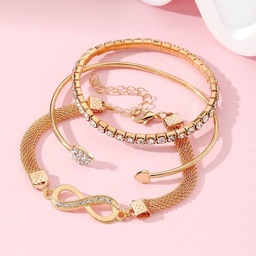 Heart Adjustable Set Bracelet – image 7