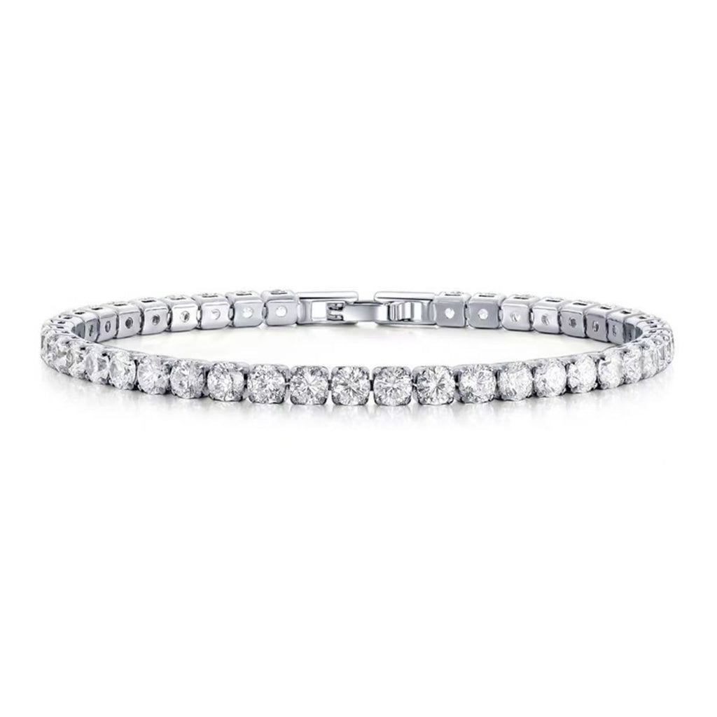 Crystal-Style Shimmer Bracelet