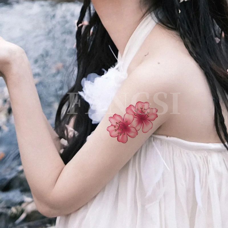 Peach Blossom Temporary Tattoo Set — product view 5