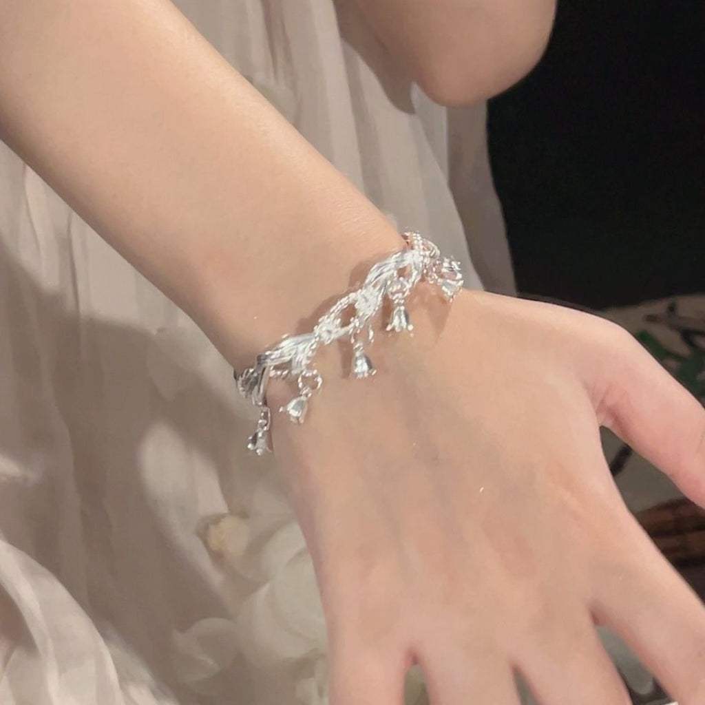 Lily-of-the-Valley Floral Bracelet – image 4