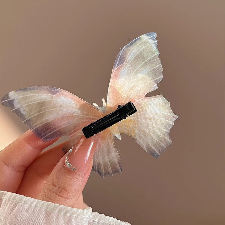 Pearl Butterfly Hair Clip