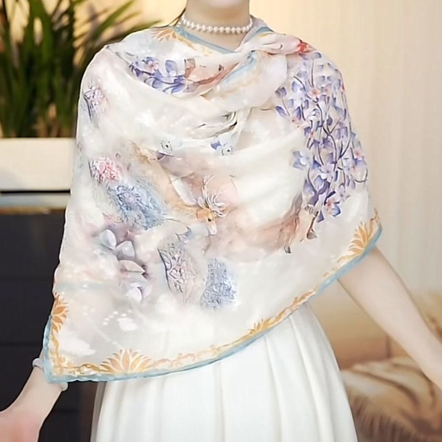 Floral Scarf