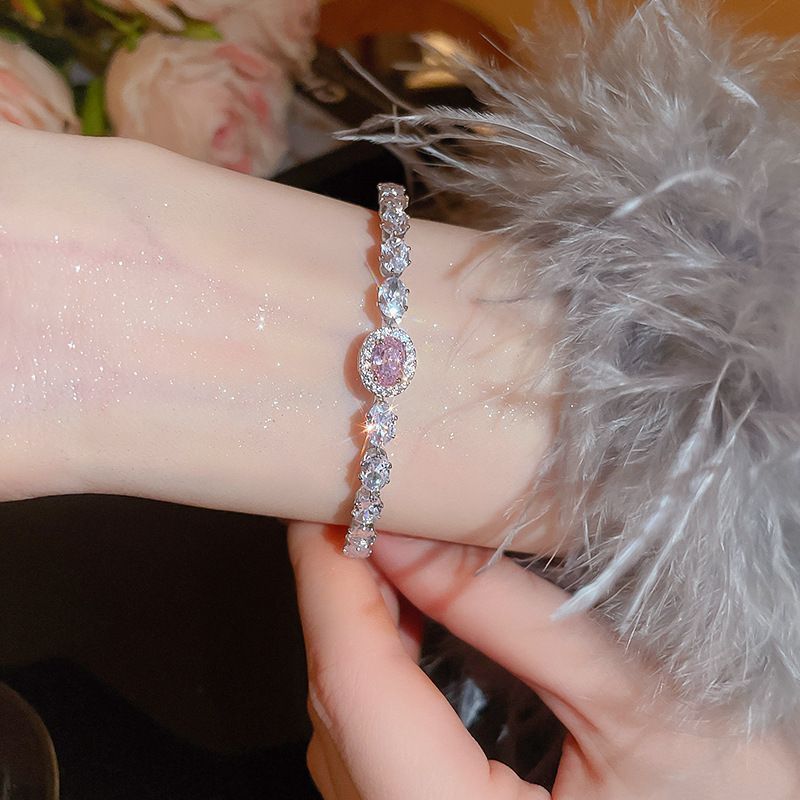Floral Crystal-Style Adjustable Bracelet – image 15