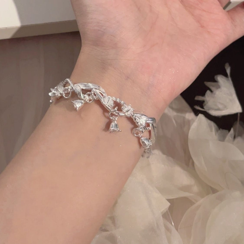 Lily-of-the-Valley Floral Bracelet – image 5