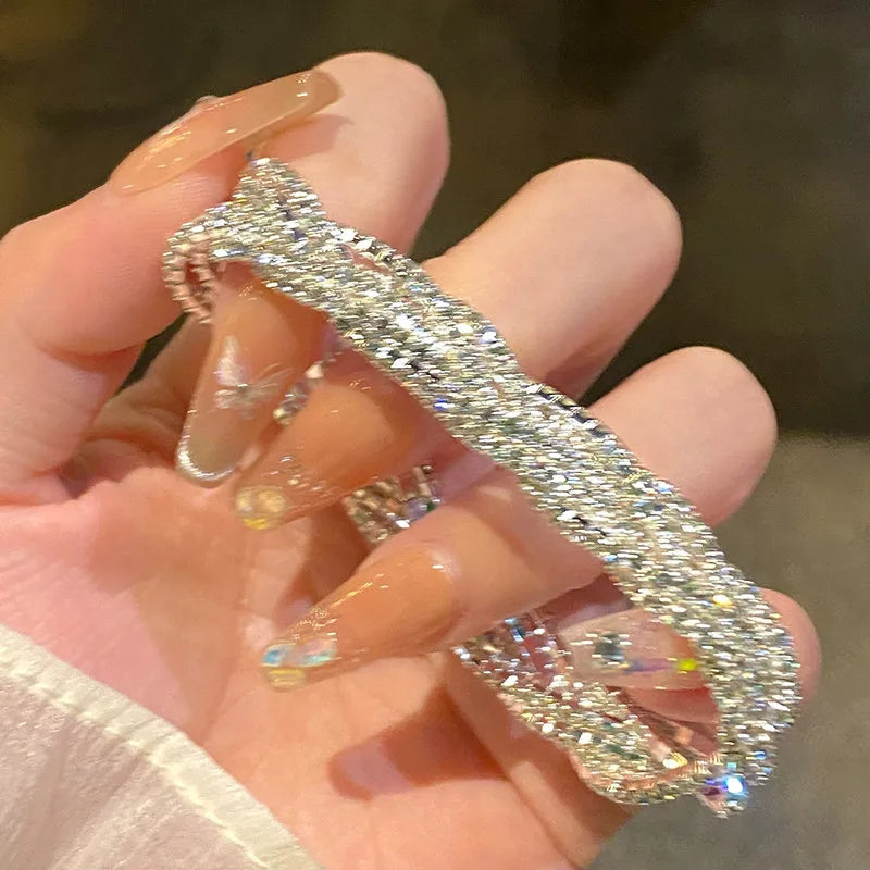Floral Crystal-Style Multi-Layer Bracelet – image 2
