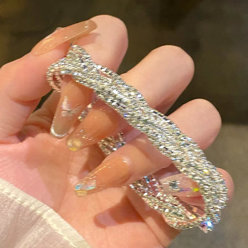 Floral Crystal-Style Multi-Layer Bracelet – image 2