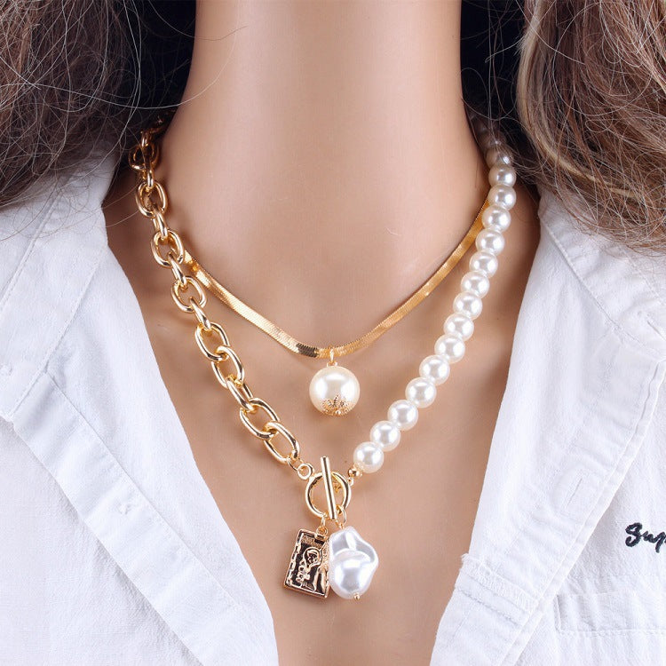 Snake Pearl-Style Necklace – image 3