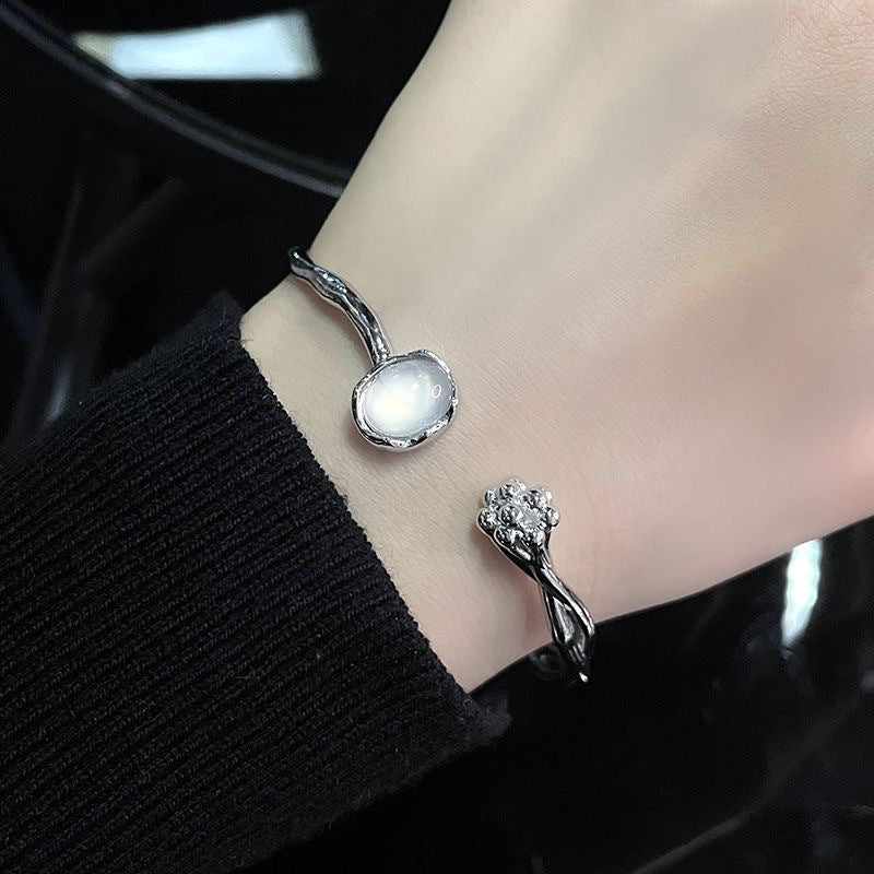 Moon Floral Adjustable Bracelet – image 5