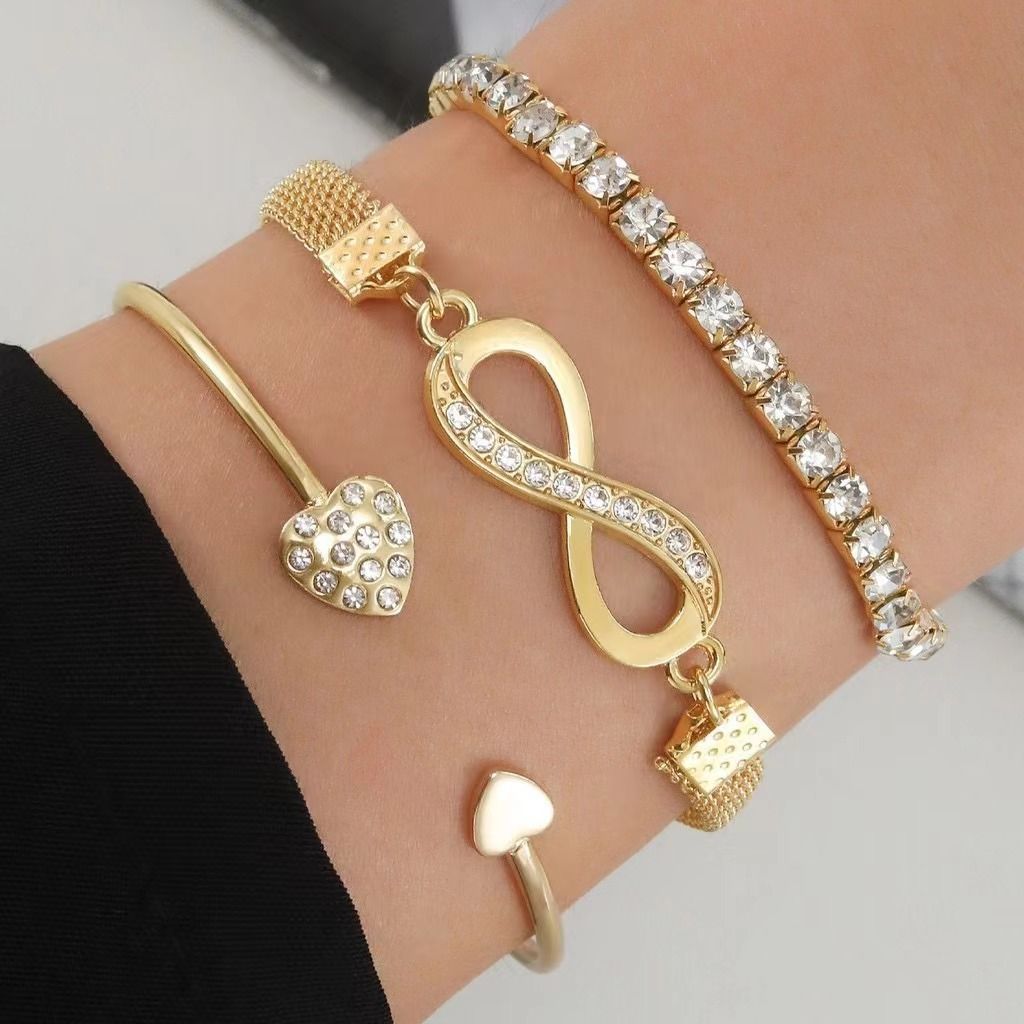Heart Adjustable Set Bracelet
