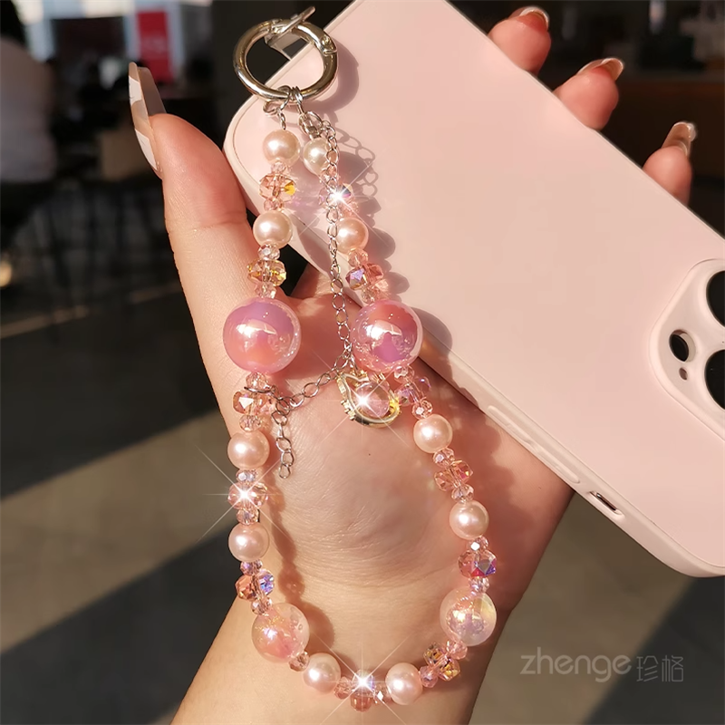 Multicolour Cat Charm Wrist Strap Set — product view 5
