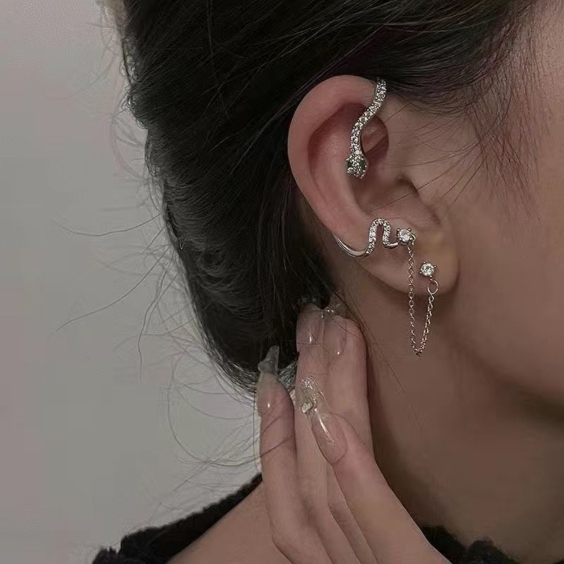 Butterfly Tassel Clip-On Earrings – image 14