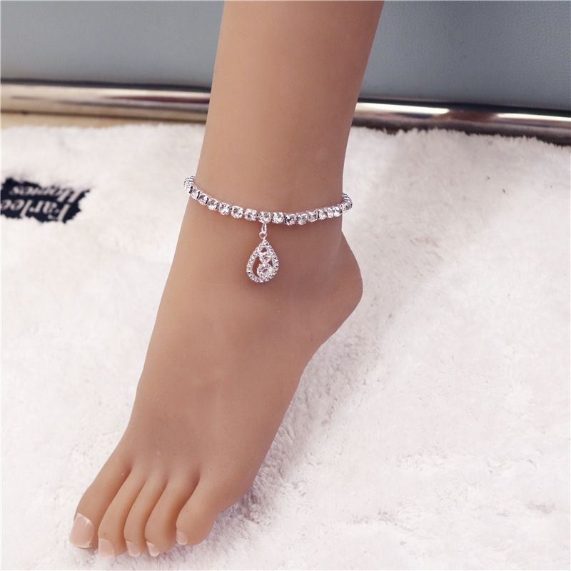 Teardrop Crystal-Style Necklace – image 5