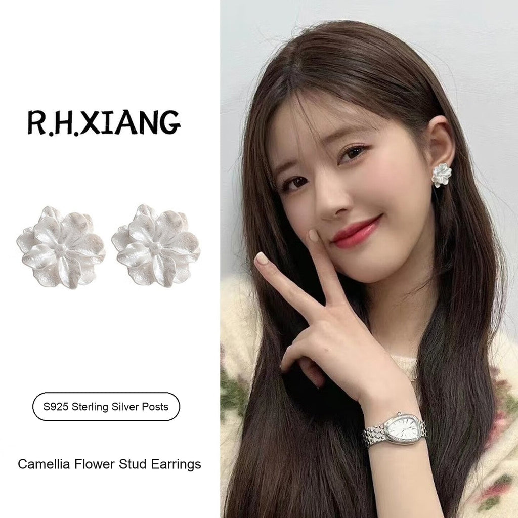 Camellia Stud Earrings