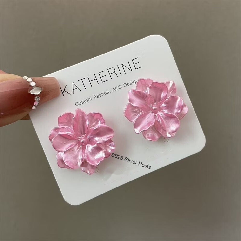 Camellia Stud Earrings