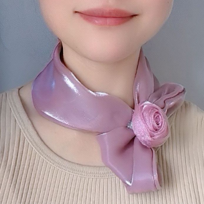 Rose Floral Scarf — product view 3