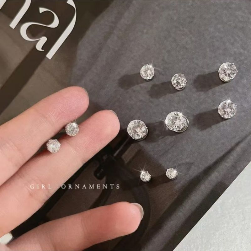 Crystal-Style Magnetic Clip-On Shimmer Earrings – image 10