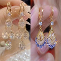Teardrop Long Earrings