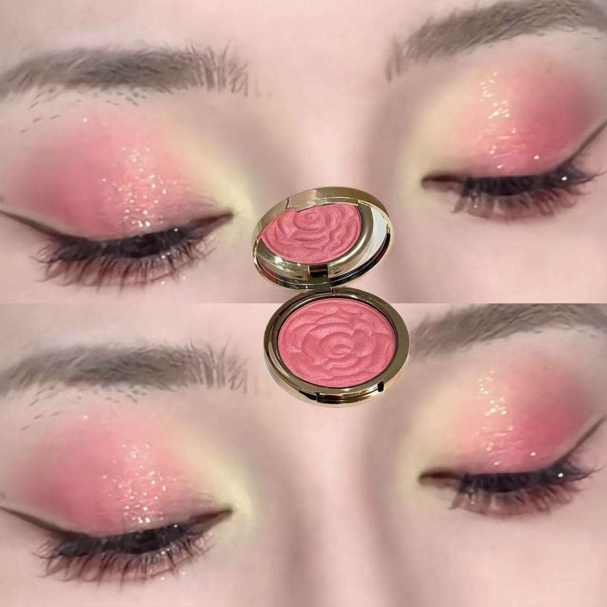 Rose Floral Shimmer Blush – image 6