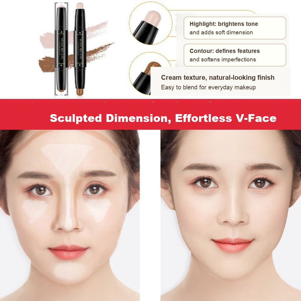 Dual-Ended Contour & Highlight Stick English marketing image 5