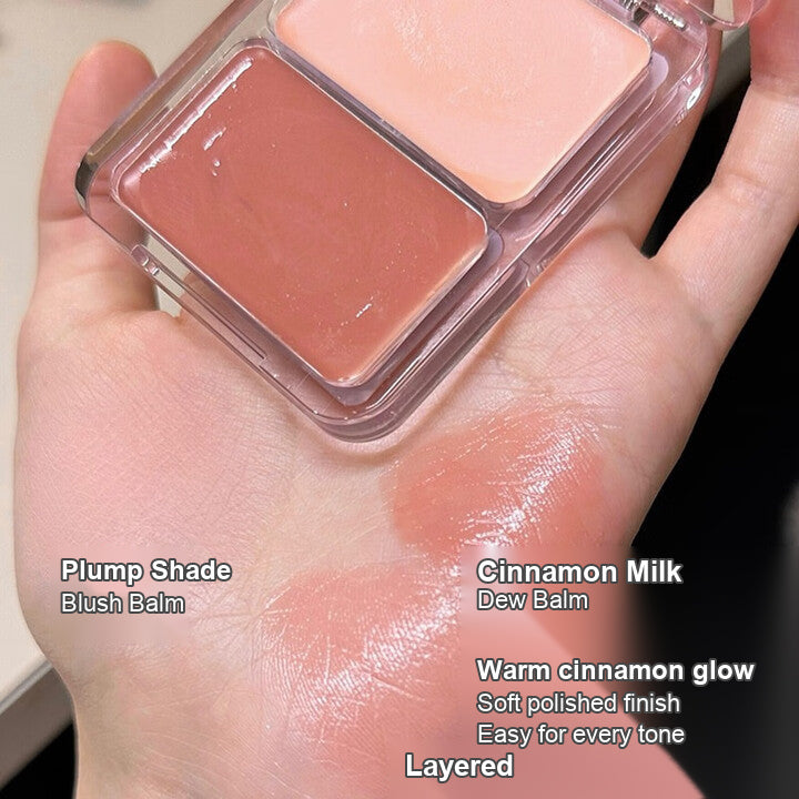 Dual-Tone Glow Blush Balm – Shade 01