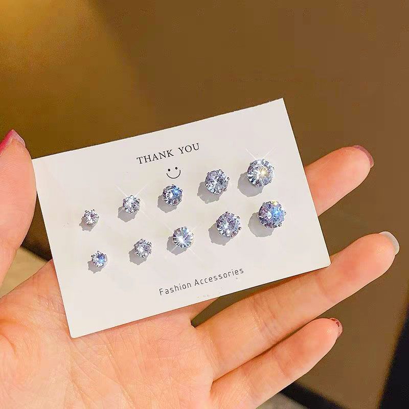 Crystal-Style Magnetic Clip-On Shimmer Earrings – image 6