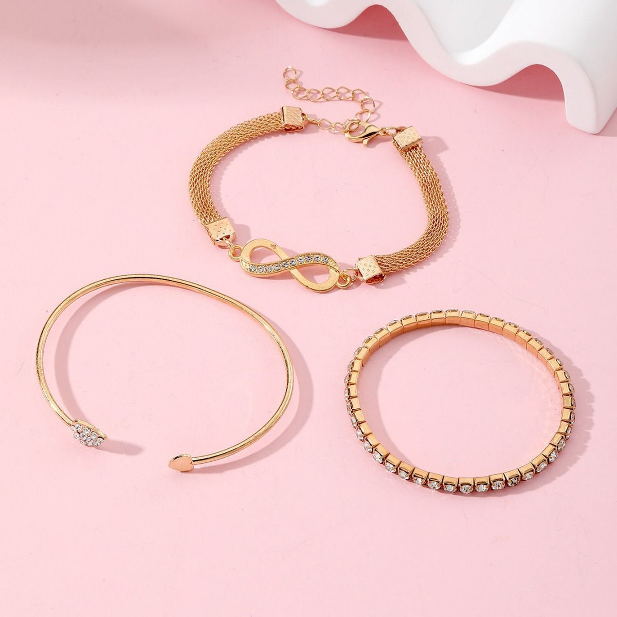 Heart Adjustable Set Bracelet – image 6