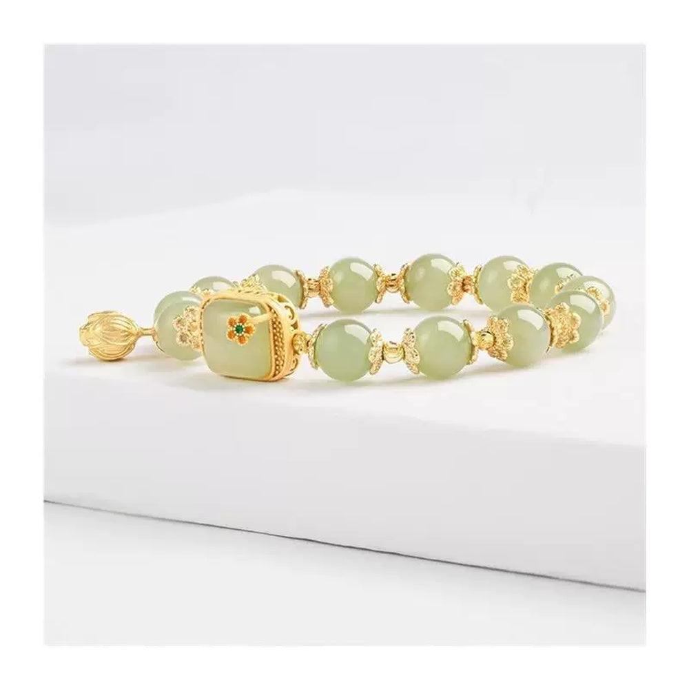Jade-Style Sugar Cube Bracelet - MF278