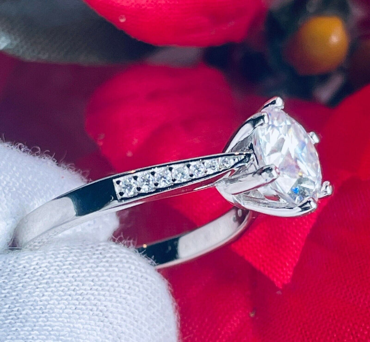 Six-Prong Couple Ring – image 4
