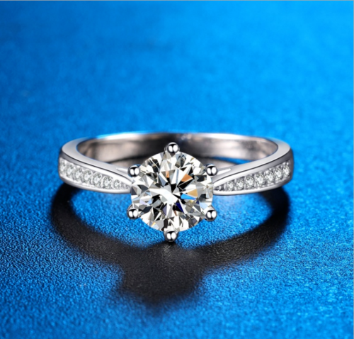 Six-Prong Couple Ring – image 3