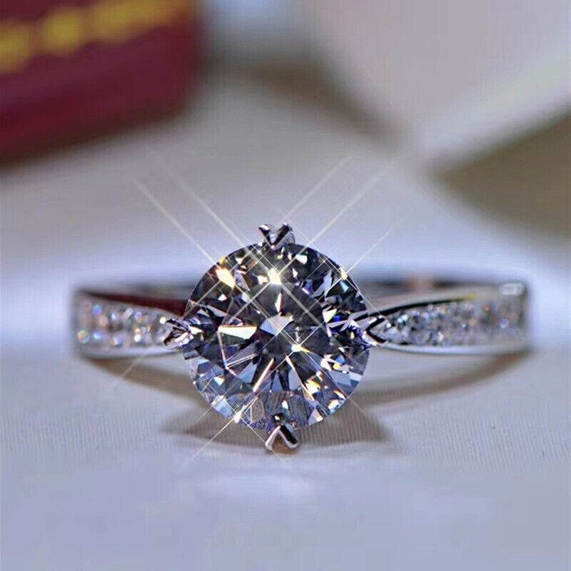 Six-Prong Couple Ring – image 2