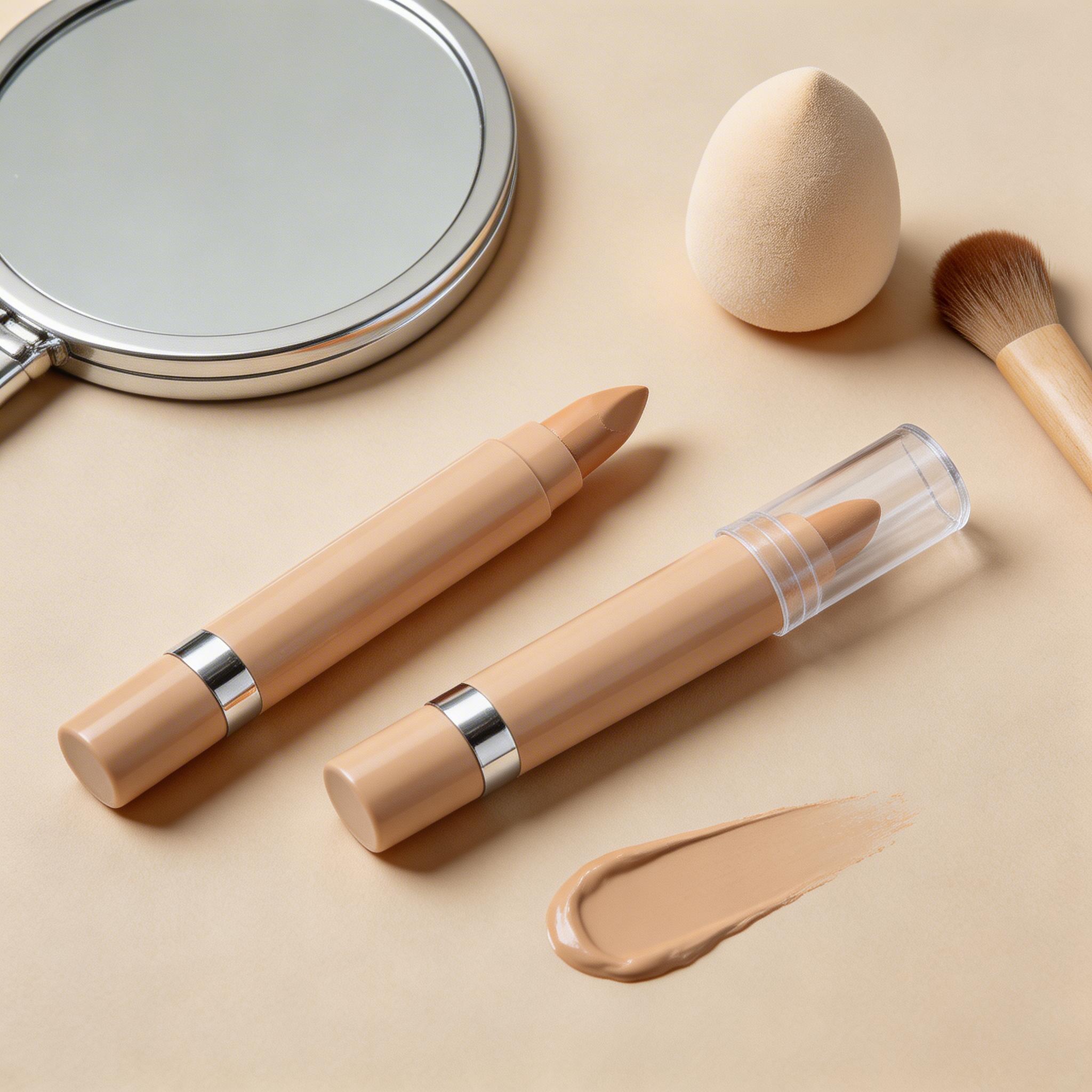 Natural Flawless Concealer Pen vanity flat lay